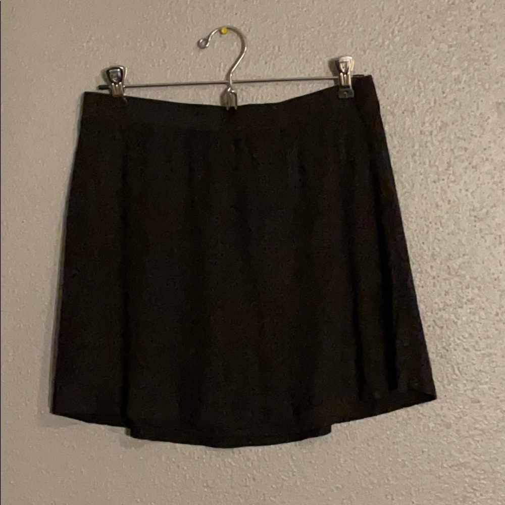 Candie’s velvet skirt